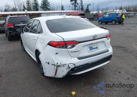 2021 Toyota Corolla Le из США, поврежденный, VIN 5YFEPMAEXMP227257